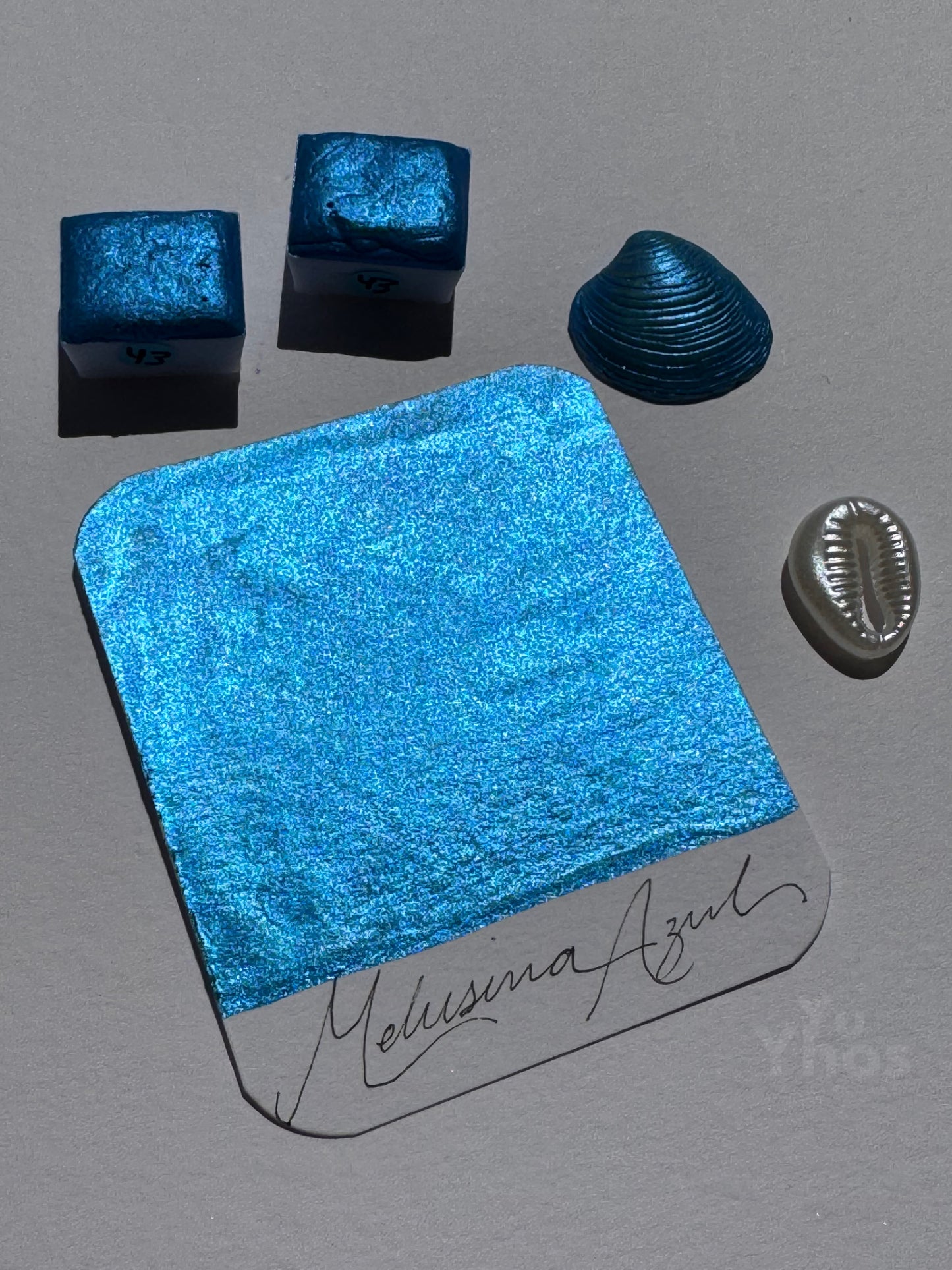 Melusina Azul – Acuarela Profesional Metalizada