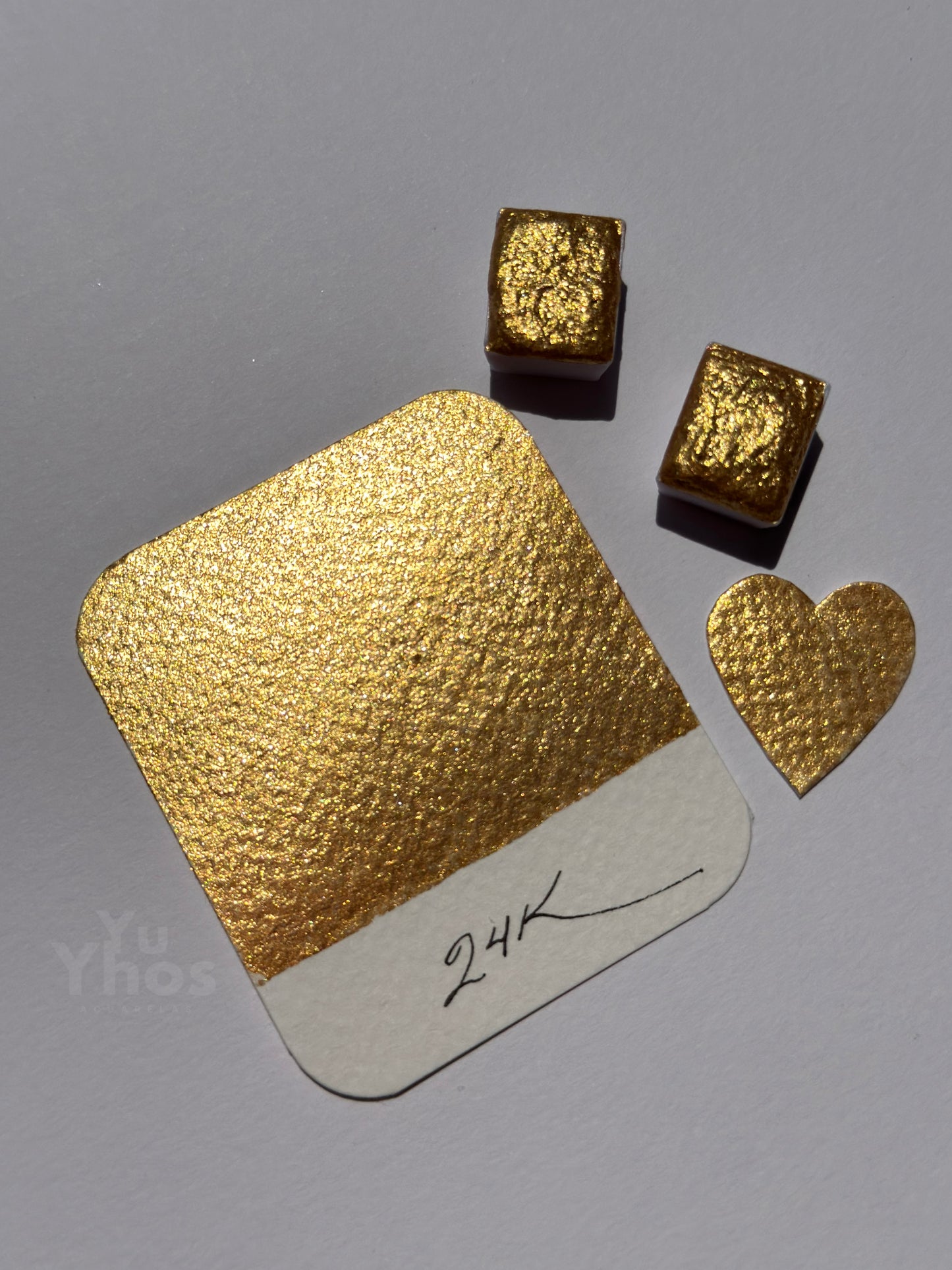 24K – Acuarela Profesional Metalizada