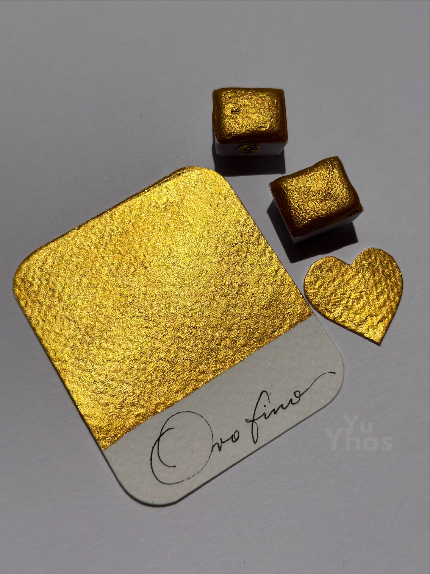 Oro Fino – Acuarela Profesional Metalizada