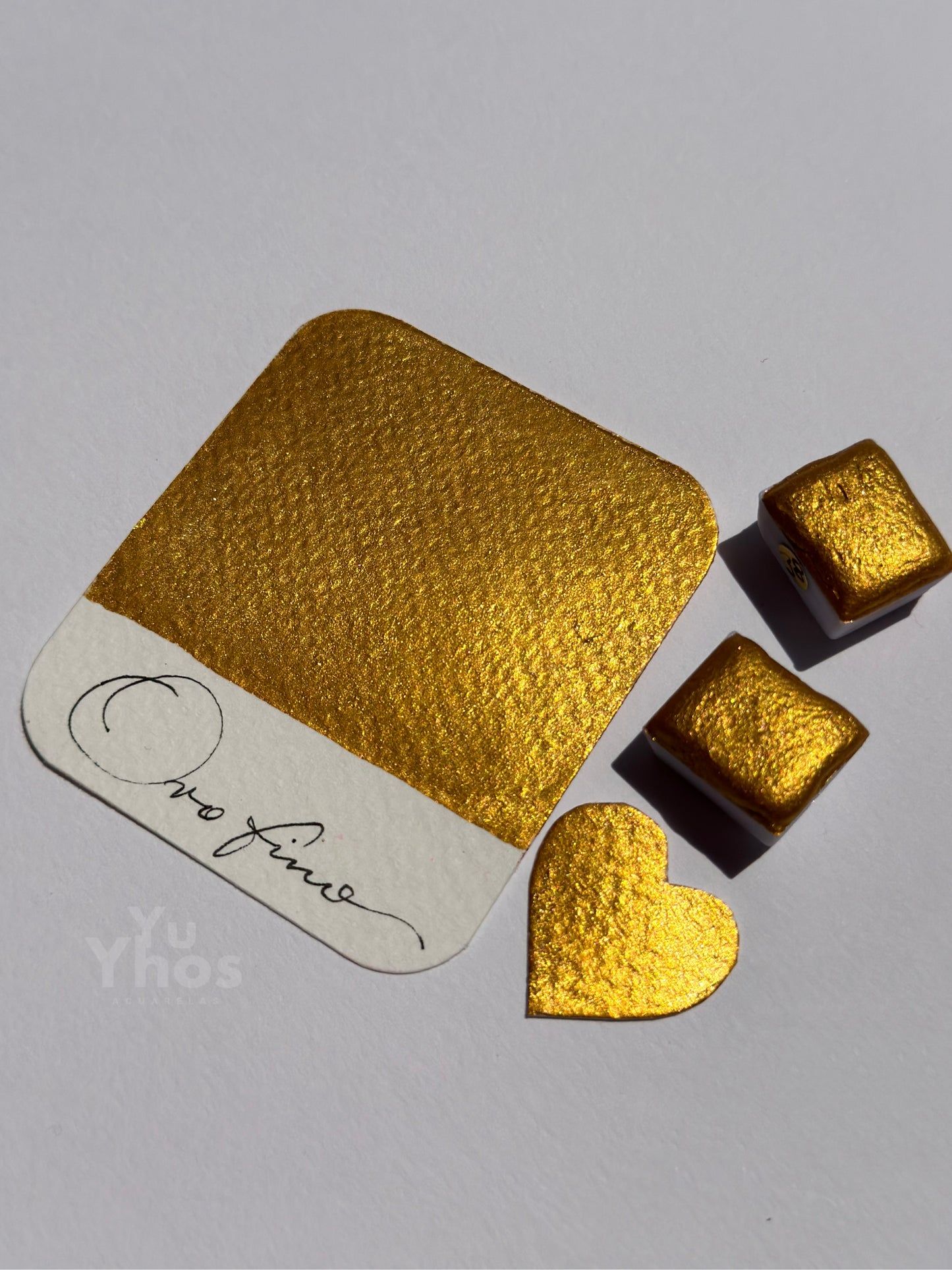 Oro Fino – Acuarela Profesional Metalizada