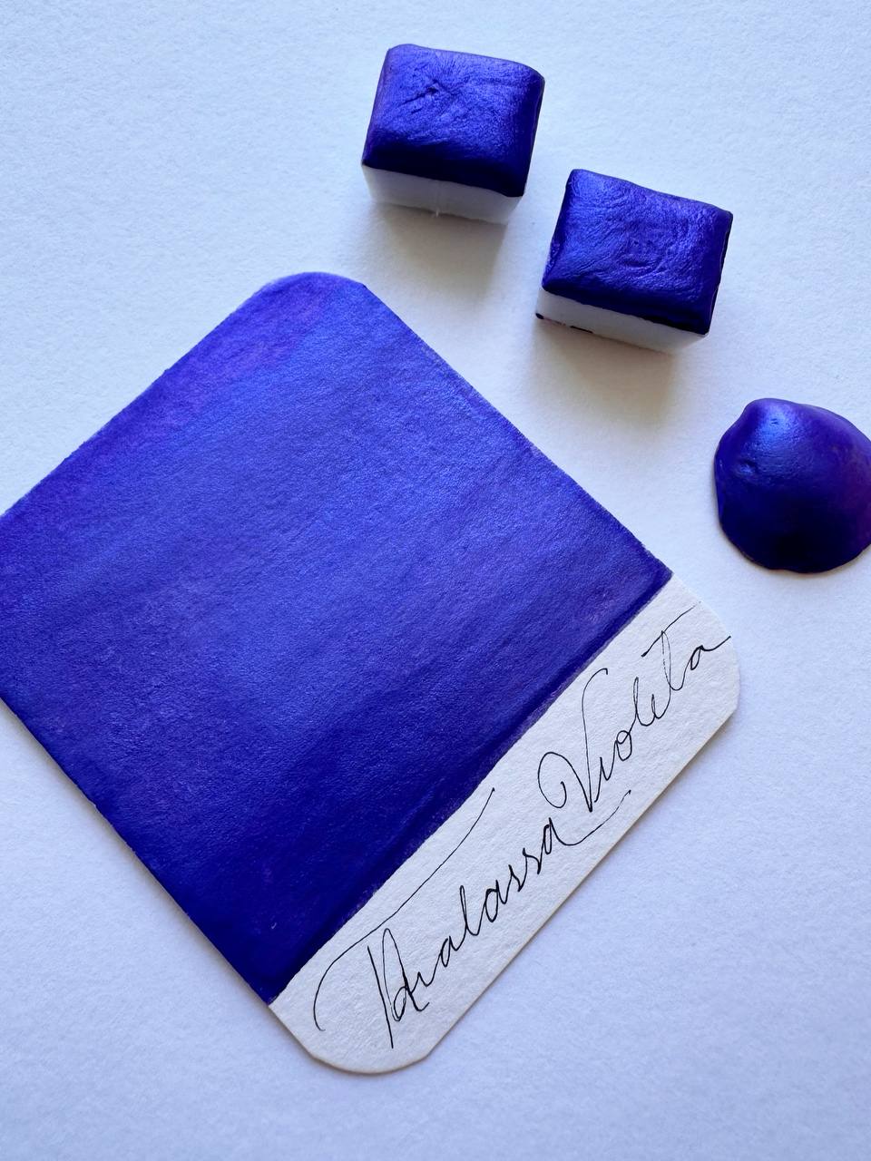 Thalassa Violet – Acuarela Profesional Metalizada