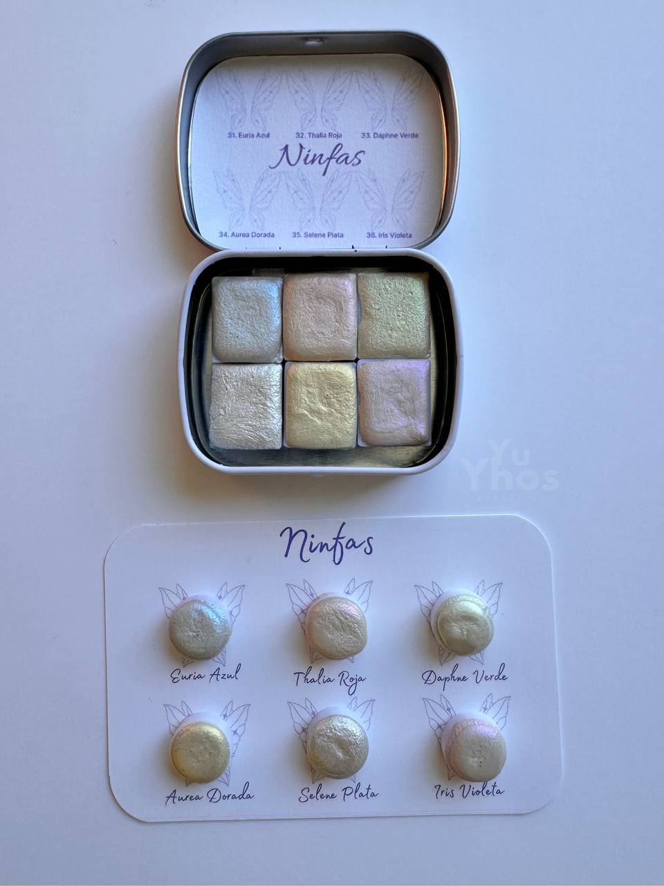 Set NINFA – Acuarelas Artesanales Artesanales