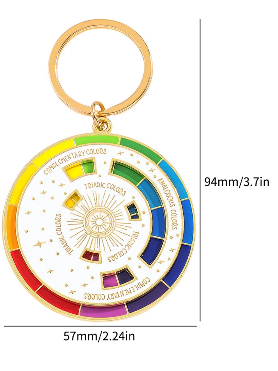 Llavero Rueda Cromática