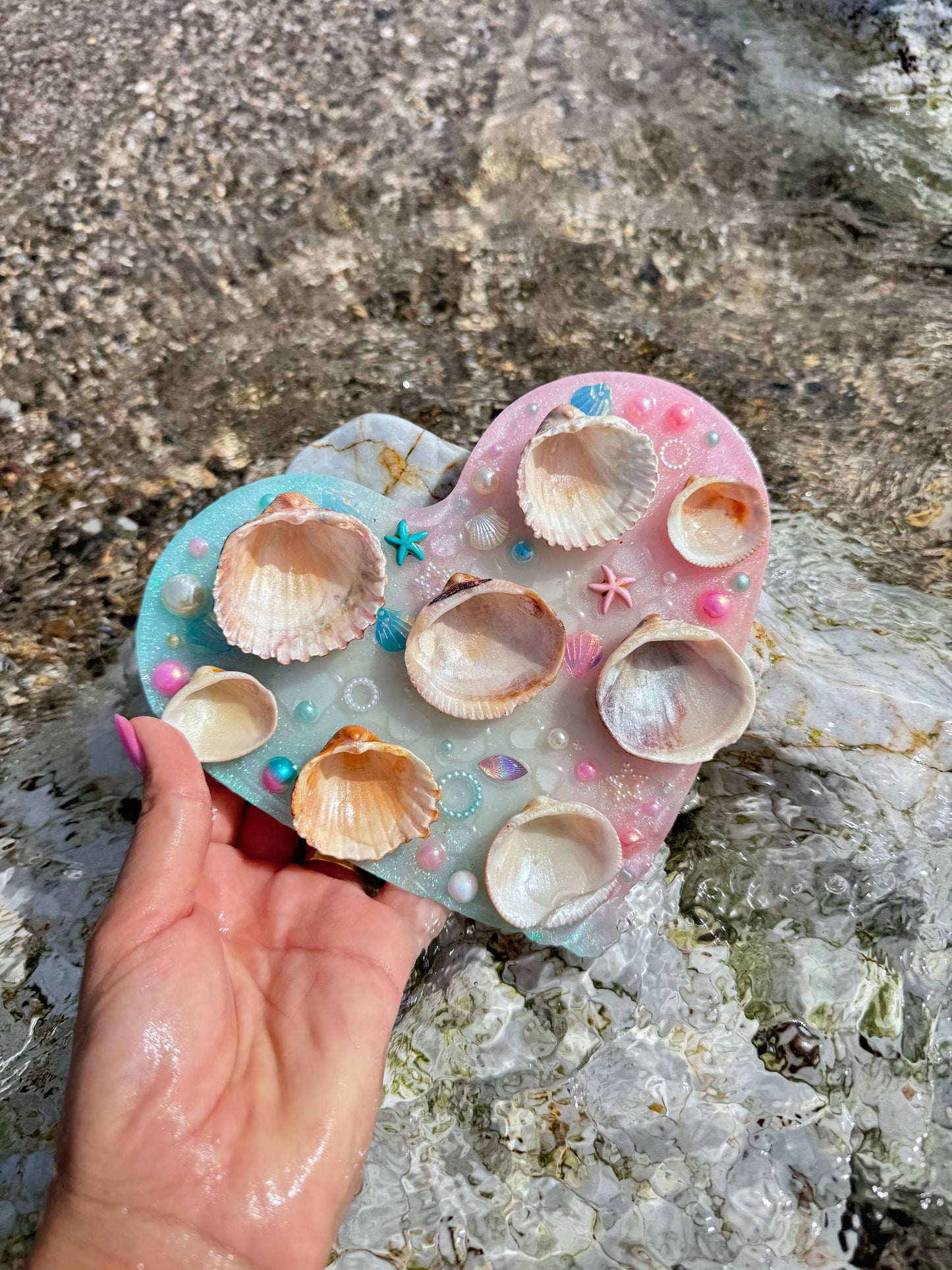 Ola Serena - Paleta Mezcladora de Acuarela