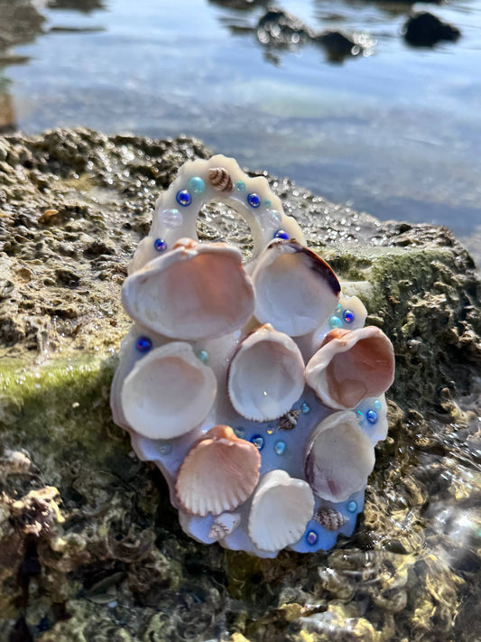 Océano Perlado - Paleta Mezcladora de Acuarela