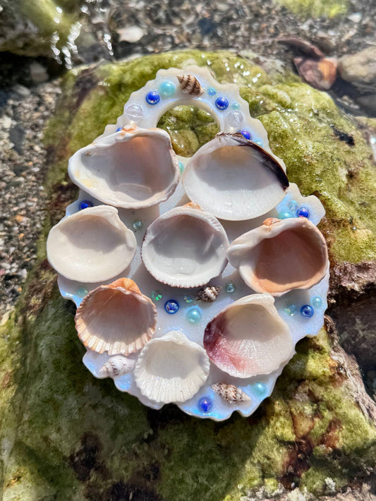 Océano Perlado - Paleta Mezcladora de Acuarela