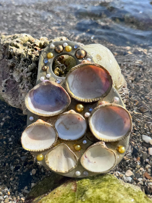 Luz Dorada - Paleta Mezcladora de Acuarela