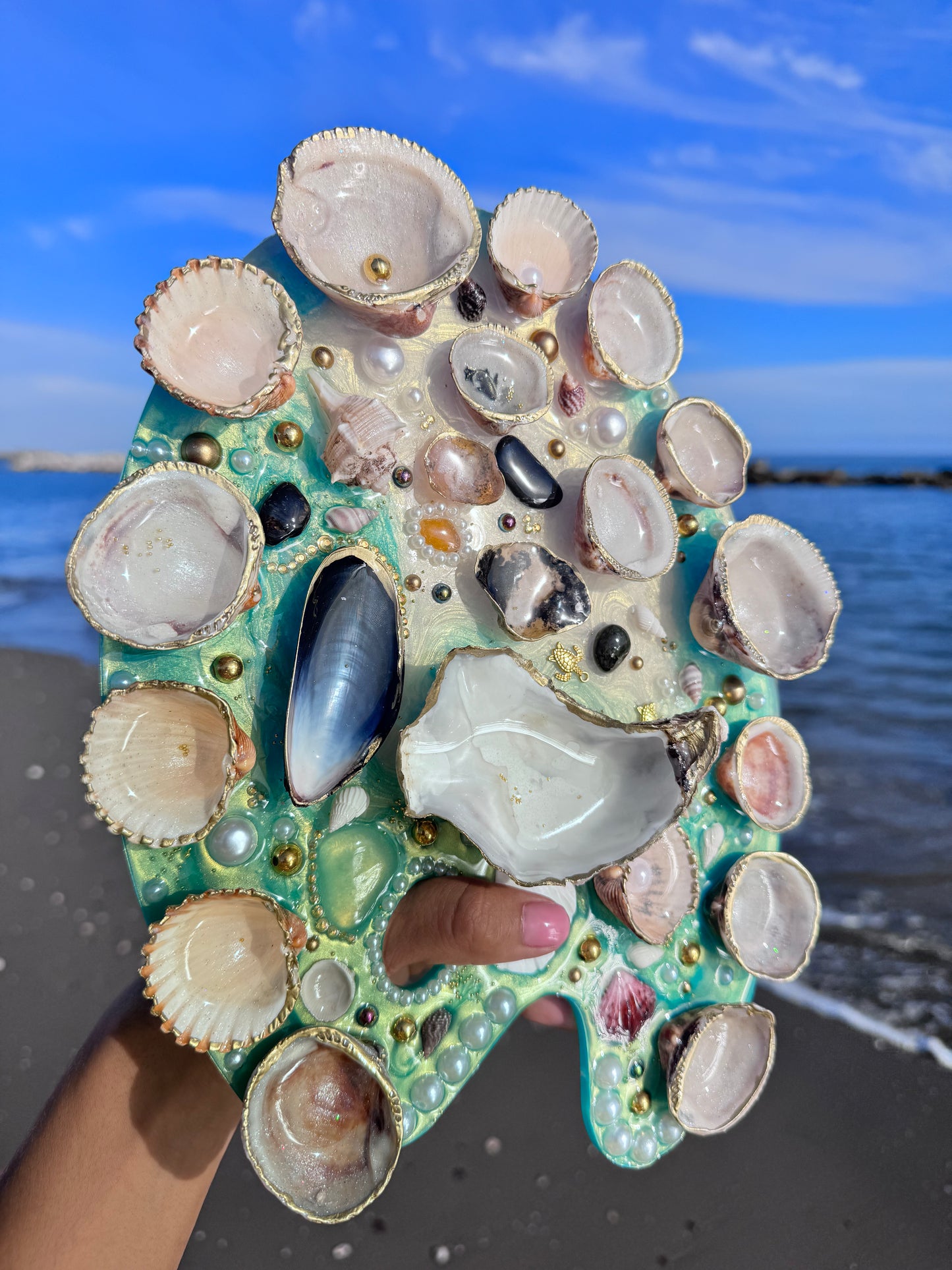 Paleta Esmeralda Dorada