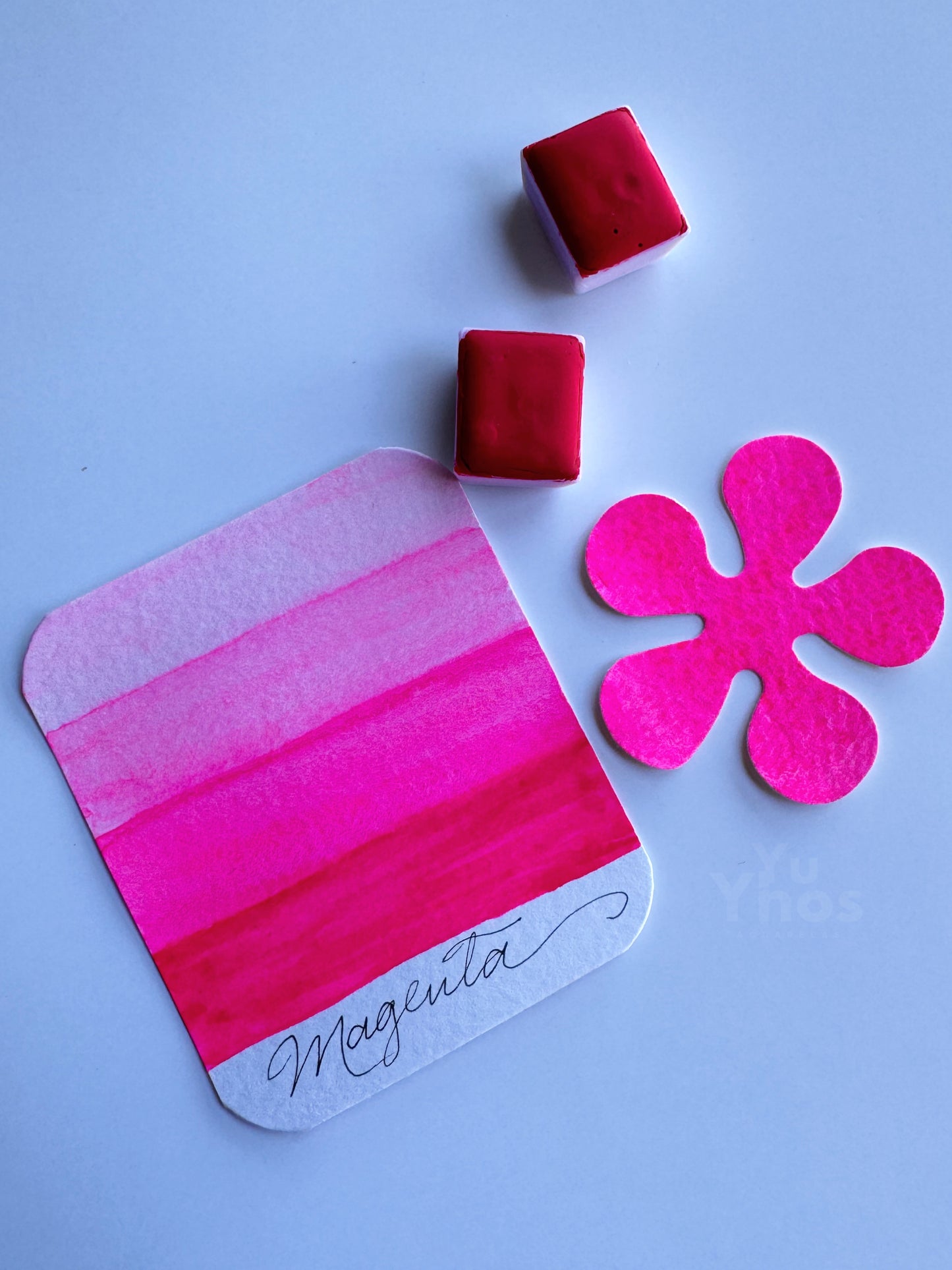 Magenta Flúor – Acuarela Profesional