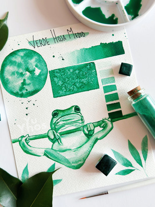 Verde Hoja Medio - Tono Monopigmento