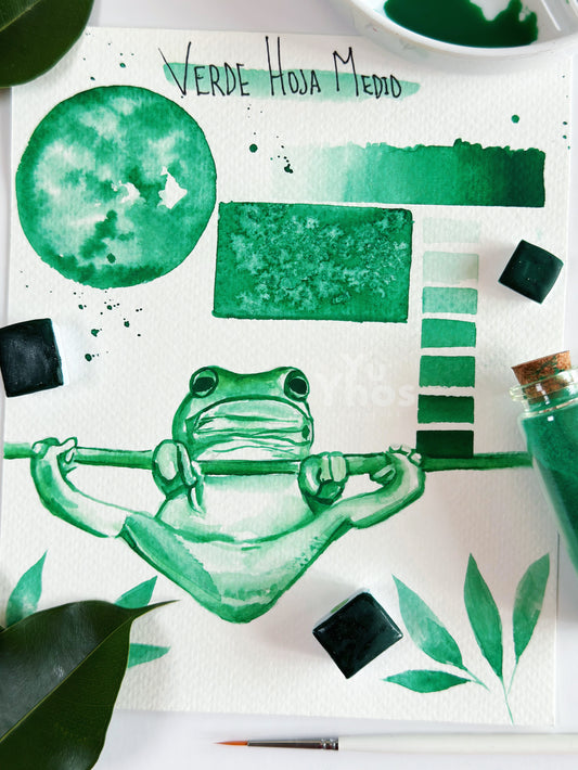 Verde Hoja Medio - Tono Monopigmento