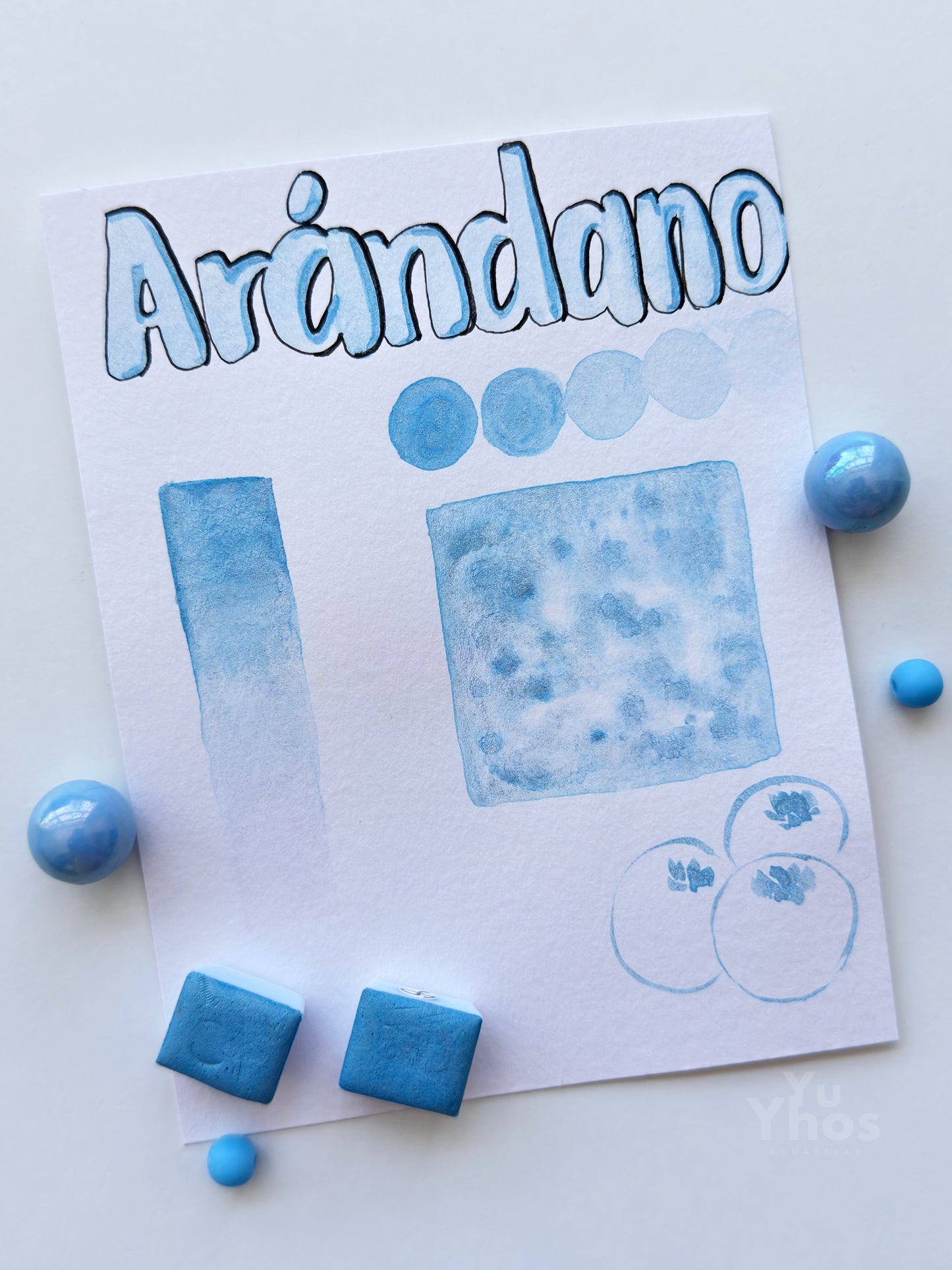 Arándano – Tono Pastel Neón Metalizado