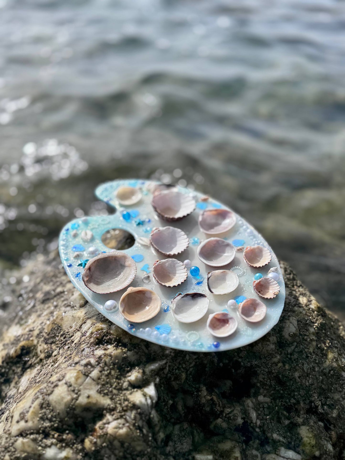 Océano Azul – Paleta de Acuarela (Incluye Set Mini de 12 Monopigmentos de Regalo) 🩷