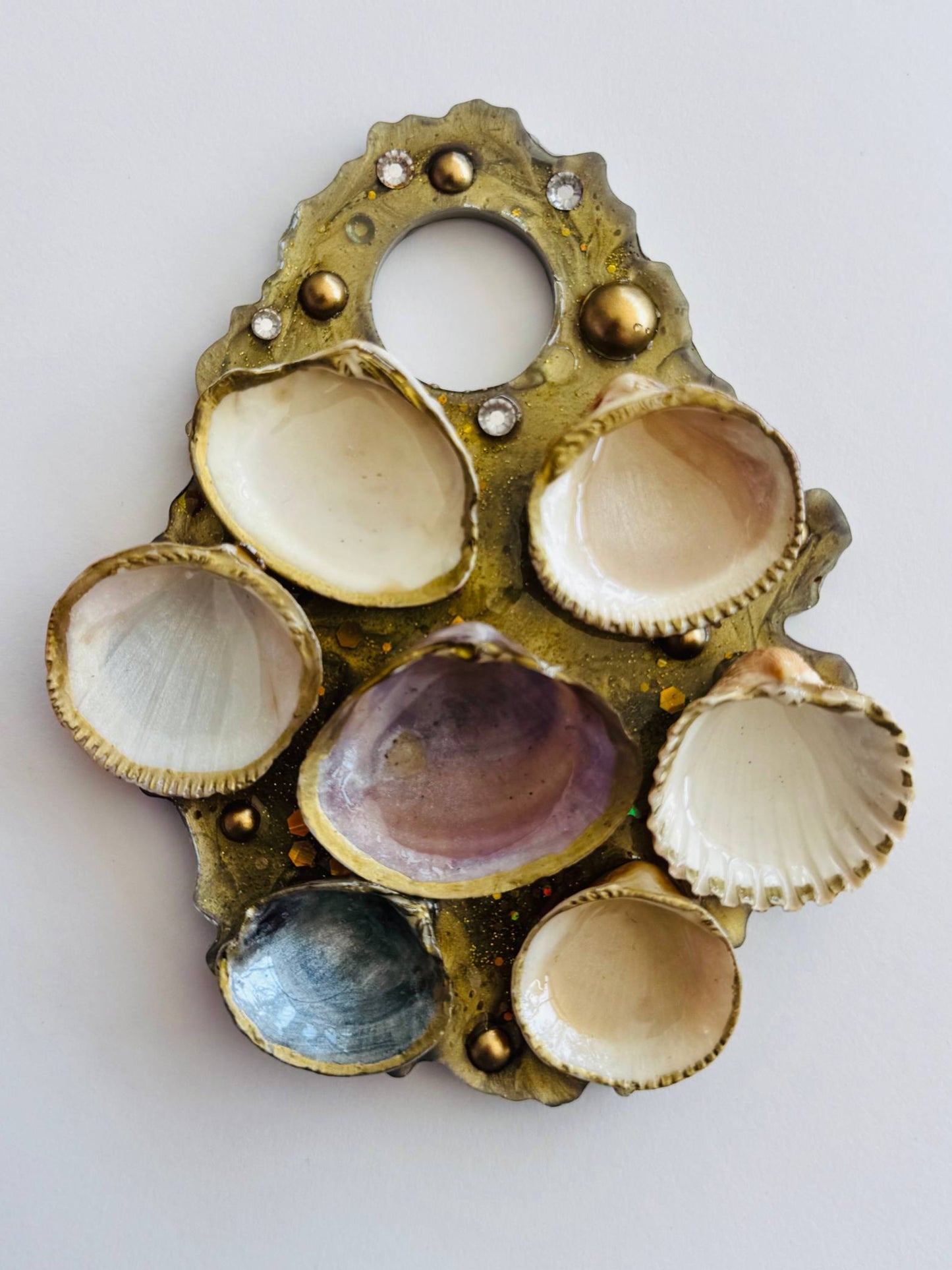 Aura Dorada - Paleta Mezcladora de Acuarela