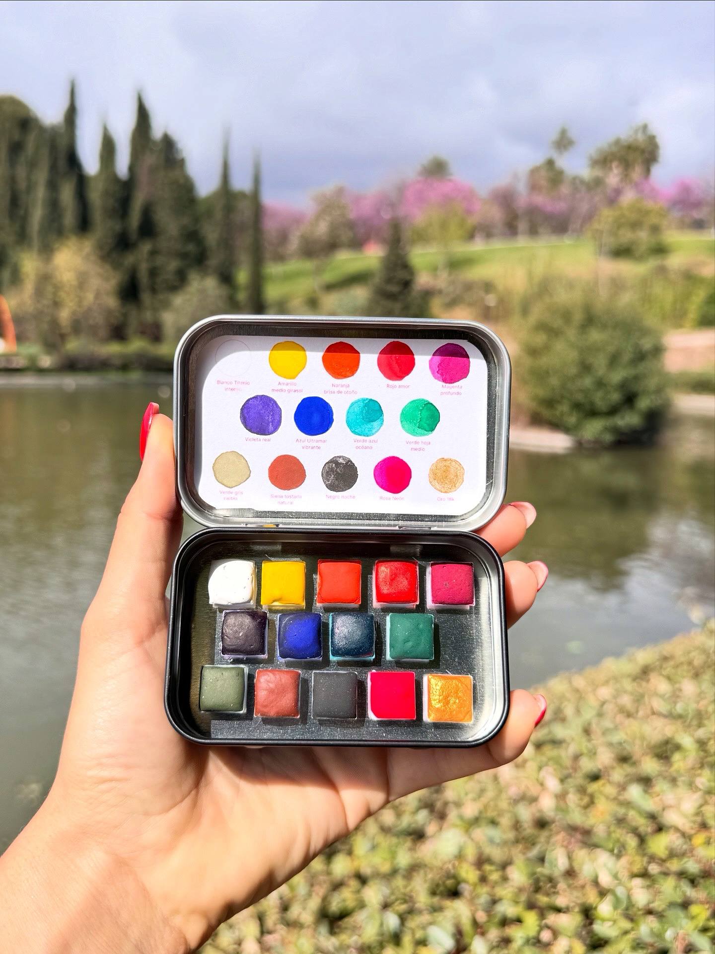 Set CLÁSICO mini – Acuarela Profesional MONOPIGMENTO (14 colores)